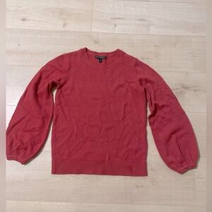 Banana Republic red/mulberry colored sweater
